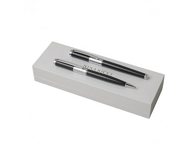 Подарочный набор Eclat: ручка шариковая, ручка роллер