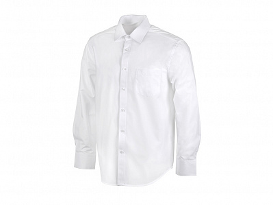 Рубашка Houston мужская с длинным рукавом (Белый)
