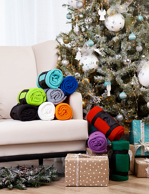 Плед "Байкал", зеленый