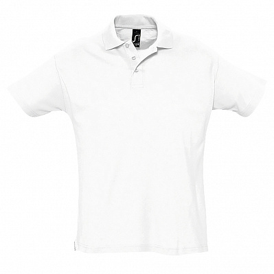 Рубашка поло мужская SUMMER II 170 (Белый)