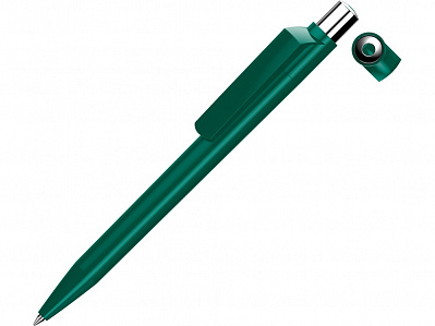Ручка пластиковая шариковая On Top SI F (Зеленый)