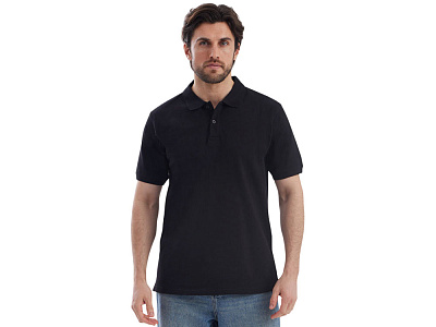 Рубашка поло Dubai мужская (Чёрный)