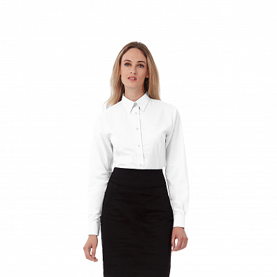 Рубашка женская с длинным рукавом Oxford LSL/women  (Белый)