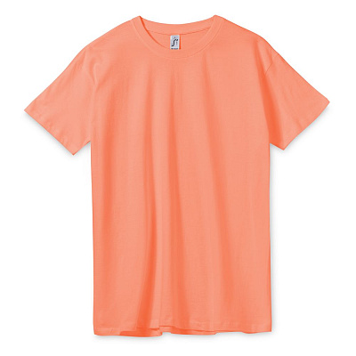 Футболка унисекс Regent 150, черная (Абрикосовый)