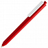 Ручка шариковая Pigra P03 Mat, красная с белым - Фото 1