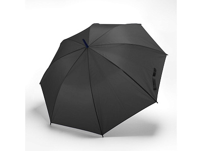 Зонт-трость MILFORD, полуавтомат (Черный)
