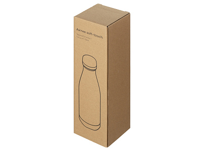 Вакуумная термобутылка Актив Soft Touch