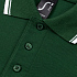 Рубашка поло мужская с контрастной отделкой Practice 270, зеленый/белый - Фото 3