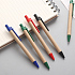 Шариковая ручка Natural Bio, красная-S - Фото 2