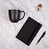 Набор подарочный BLACKNGOLD: кружка, ручка, бизнес-блокнот, коробка со стружкой - Фото 1