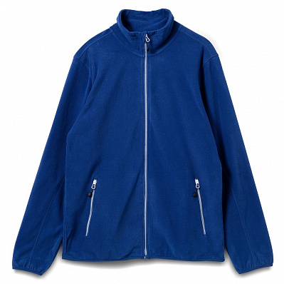 Куртка флисовая мужская Twohand, синяя (Синий)