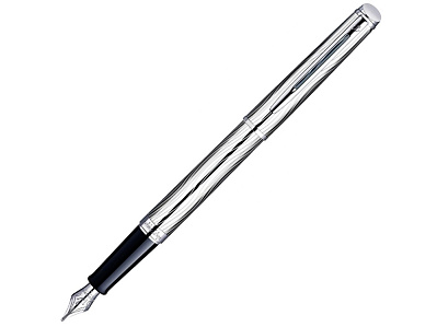 Ручка перьевая Hemisphere Deluxe (Серебристый, черный)