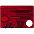 Набор инструментов SwissCard Lite, красный - Фото 3