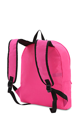 Рюкзак SWISSGEAR складной, розовый, полиэстер, 33,5х15,5x40 см, 21 л