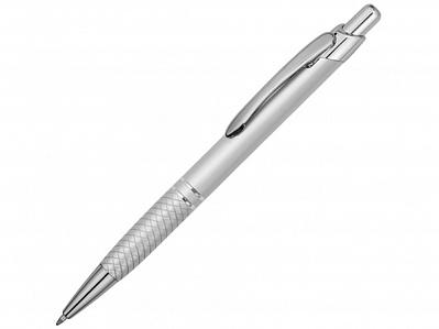 Ручка металлическая шариковая Кварц (Серебристый матовый)
