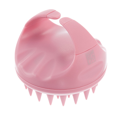 Щетка Dewal Beauty массажная для мытья головы, цвет розовый, 8 х 8,5 см