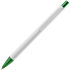 Ручка шариковая Chromatic White, белая с зеленым - Фото 3