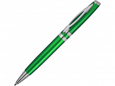 Ручка пластиковая шариковая Невада (Зеленый металлик)