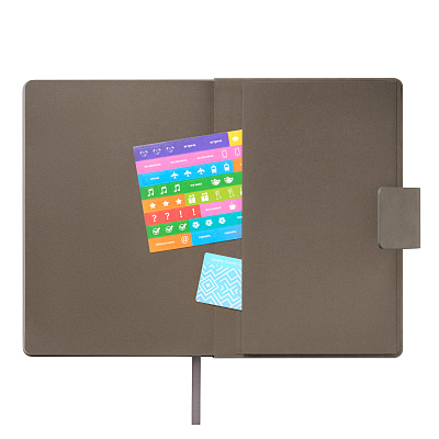 Ежедневник Риц (Ritz) недатированный, бежевый, твердая обложка