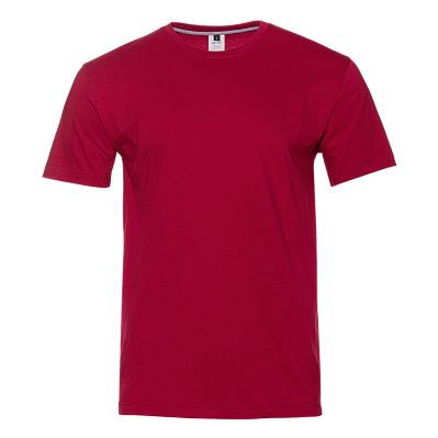 Футболка унисекс без бокового шва STAN хлопок 160, 02 (Бордовый)