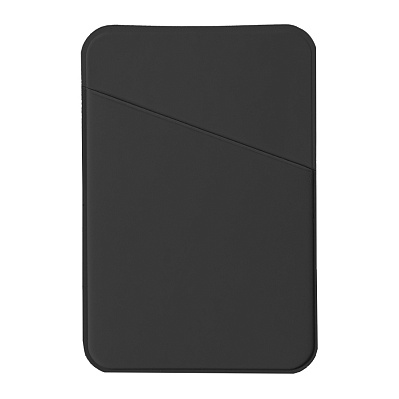 Чехол для карты на телефон Simply, самоклеящийся 65 х 97 мм , PU  (Черный)