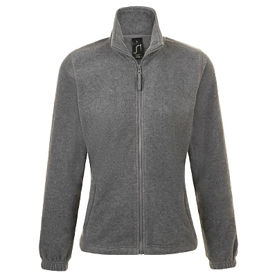 Куртка женская North Women, фиолетовая (Серый меланж)