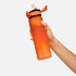 Бутылка для воды Flip, оранжевая - Фото 10