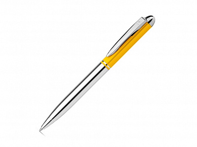 Ручка металлическая шариковая (Желтый)