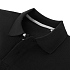 Рубашка поло мужская Virma Premium, черная - Фото 3