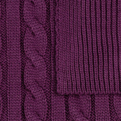 Шарф Heat Trick, баклажановый