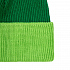Шапка Snappy, зеленая с салатовым - Фото 3