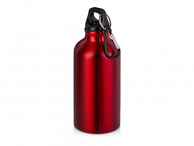 Бутылка Hip S с карабином, 400 мл (Красный)