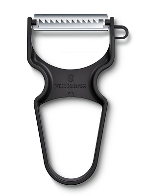 Овощечистка VICTORINOX RAPID, лезвие "жульен" из нержавеющей стали, чёрная (Черный)