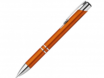 Шариковая ручка с зажимом из металла BETA PLASTIC (Оранжевый)