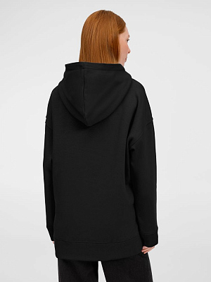 Худи оверсайз унисекс Tolla, черное