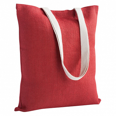 Холщовая сумка на плечо Juhu, красная (Красный)