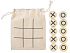Деревянные крестики-нолики в мешочке XO - Фото 3