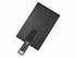 USB-флешка на 16 Гб Card Metal в виде металлической карты - Фото 2