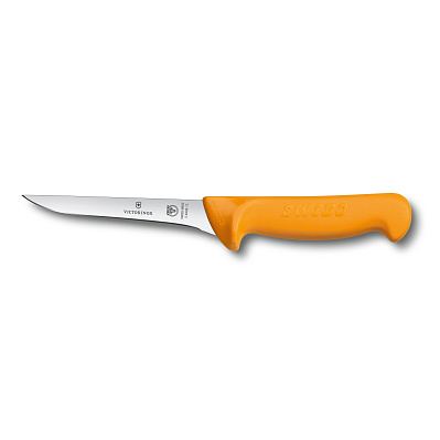 Нож обвалочный VICTORINOX Swibo с изогнутым узким лезвием 13 см, жёлтый (Желтый)
