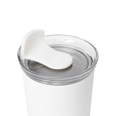 Термокружка вакуумная Strada, белая