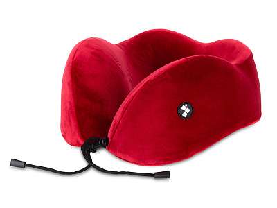 Подушка для путешествий с эффектом памяти Bluewinder (Бордовый)