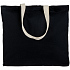 Холщовая сумка Shelty, черная - Фото 3