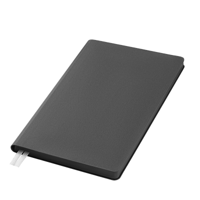 Ежедневник Рейн (Rain) недатированный, серый (без упаковки, без стикера)