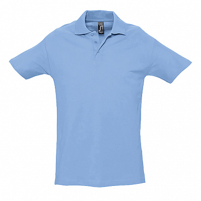 Рубашка поло мужская SPRING II 210 (Голубой)
