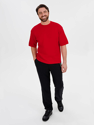 Джемпер с коротким рукавом Siluetti Volumica, красный