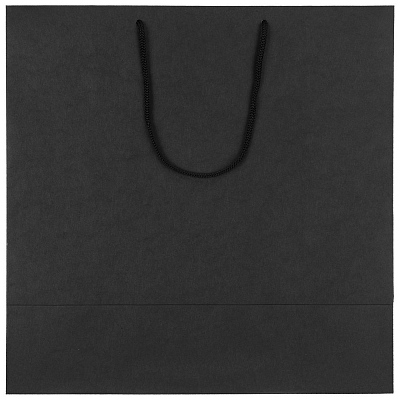 Пакет бумажный Porta L, черный