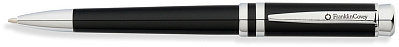 Шариковая ручка FranklinCovey Freemont. Цвет - черный. (Черный)
