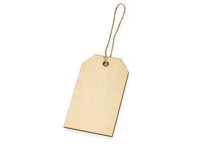 Набор деревянных ярлыков, 5,5 х 9,3 см