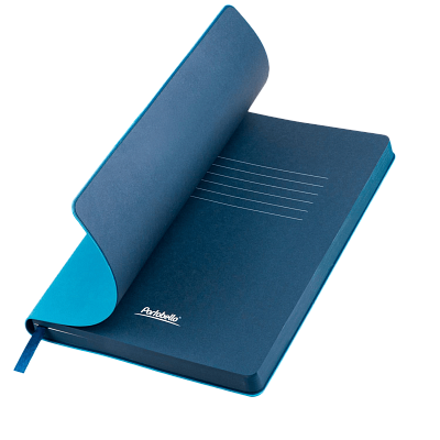 Ежедневник Латте (Latte NEW) недатированный, голубой/синий