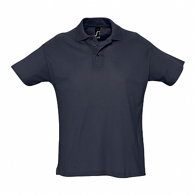 Рубашка поло мужская SUMMER II 170  (Темно-синий)